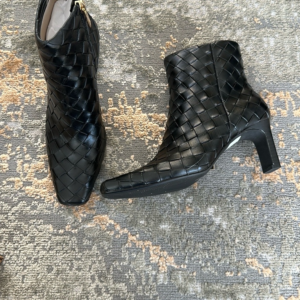 Dune London Woven Ankle Boots size 8